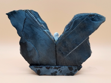 Preview: Goldmarmorengel auf Nollaschiefer